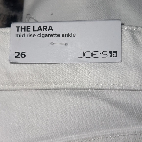 Joe Jeans Lara Mid Rise Frayed Hem Cigarette Ankle Jeans- Brand New With Tags - Picture 4 of 8